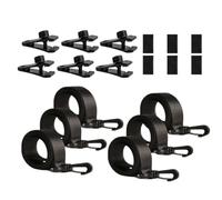 Generico Pool Coperchio Solar - Kit di Allegato Bobina | Piscina Cinghie di Copertura Solare | Fissante di Presa Forte per Una Facile Installazione | COVERR Attacco per Terra, per Nuotare | IDE