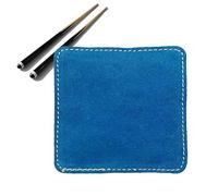 Generico Pool Cue Cleaner Cloth, PU Leather Soft Polishing, Billiard Cue Maintenance Tool for Smooth Tip Care, Durable Non Abrasive Material with Gentle Shine Finish, Cues Cleaning Accessory