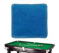 Generico Pool Cue Cleaner - PU Leather Soft Function, Integrated Debris Removal Gear, Professional Maintenance Tool, Billiard Equipment, Small 4 inch for Daily Use Travel Tournament Carom