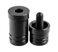 Generico Pool Cue Stick Joint Protector - ABS Billiard Cue Thread cap | Durable Cùejoint Protector for 3/8x10 And 5/16x18 Pool Cuēshafts, Prevents Wear Loosening And Extends Ćuelifespan Use