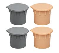 Generico Pool Fence Hole Caps - 10 Pieces Deck Ground Plug Protector | Safety Ground Caps - for Outdoor Residential Commercial Backyard Garden