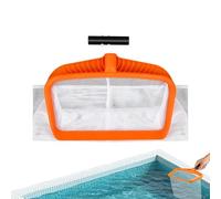 Generico Pool Net Skimmer - Professional Heavy Duty Reinforced Frame, Fine Mesh Rake with Deep Debris Bag, High Capacity Cleaner, Ideal for Inground Pools, Water Parks, And Large Ponds