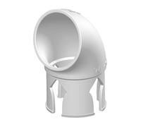 Generico Pool Outlet Fittings - 38mm Ground Pool Return Fitting | 2.5in Angle-Adjustable Flexible Parts for Spa Hot Tub Fountain Garden Outdoor Backyard Home Commercial Filter System