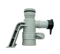 Generico Pool Plunger Valve - Ground Pool Hose Adapter | Durabble Hose Plunger Valve, Easily Adjustable Water Container Replacement Parts, Tank Accessories, Pipe Holder Adapter for Filter Pump