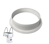 Generico Pool Skimmer Basket Ring - Pool Filter Support Ring | Internal External Support Rings | ABS Material, 25x25x5cm Inner Rings, 26x26x2.2cm Outer Rîngs for Wall-Mounted Filter Covers