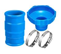 Genérico Pool Vacuum Hose Connector - Quick Connect Heavy Duty | Pool Skimmer Attachment Hose Adapters | For Home Backyard Commercial Residential Upgrade Maintenance