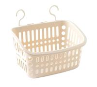 Generico Poolside Storage Baskets, Swimming Pool Storage Organizer Basket, PP UV Resistant Cup Holder with Hooks, Container for Towels Drinks Toys Swimming Accessories Water Bottles, 27.5x20.5x16.5cm