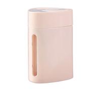Generico Pop-Up Automatic Toothpick Dispenser - Portable Toothpick Container | 5.5x5.5x8.5cm Size With Spring-Loaded Mechanism, ABS Build With Hygienic Dispensing, Home Kitchen Bathroom Accessory