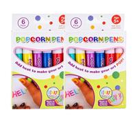Generico Popcorn Pens, DIY 3D Puffy Drawing Pen，2 Set