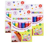 Generico Popcorn Pens, DIY 3D Puffy Drawing Pen，3 Set