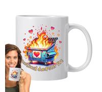 Generico Porcelain Ceramic Mug - Heat Resistant Novelty Mugs, 350ml Hot Chocolate Mugs with Ergonomic Handle, Drinking Mug for Afternoon Tea, Drinking Cup, Decorative Cup for Everyday Use