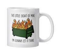 Generico Porcelain Ceramic Mug - Heat Resistant Novelty Mugs, 350ml Hot Chocolate Mugs with Ergonomic Handle, Drinking Mug for Afternoon Tea, Drinking Cup, Decorative Cup for Everyday Use