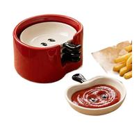 Generico Porcelain Dishes,Snack Bowls, Ceramic Serving Side Dish | Sauce Dish Bowl | For Butter Cream Yogurt Snacks Chips Nut Seasoning Dressing Sushi Preparations