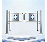 Generico Porta a Senso Unico, cancello a Battente con Ritorno Automatico, cancello a Battente con Chiusura Automatica, Porta di Sicurezza a Molla per Il Controllo degli accessi e la Sicurezza dei SUP