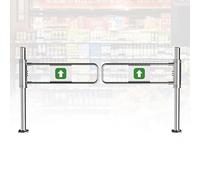 Generico Porta a Senso Unico, cancello a Battente con Ritorno Automatico, cancello di Sicurezza a Chiusura Automatica, Porta a Battente Manuale per la Sicurezza degli ingressi in Negozi, Magazzini e