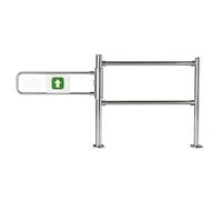 Generico Porta a Senso Unico, cancello a Battente con Ritorno Automatico, cancello di Sicurezza a Chiusura Automatica con Montaggio su palo, Porta d'ingresso a Battente per supermercati, fabbriche in