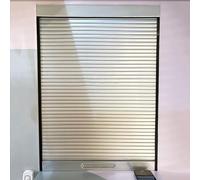 Generico Porta a Tamburo e Set di binari Personalizzati da 20'', 24'', 28'', 32'', 36'', 40'', Altezza, Telaio Frontale, Installazione Flessibile, armadietti a Scomparsa, cancelletto retrat