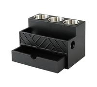 Generico Porta attrezzi per capelli con cassetto - Supporto in legno per