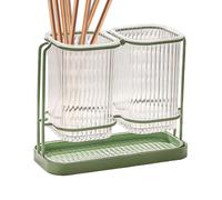 Generico Porta Bacchette,Organizzatore di Posate,Scatola Di Conservazione Per Posate | Per Cucchiai e Forchette Piano di Lavoro Stile Country Casa Cucina Lavello Armadi Scrivania Interno