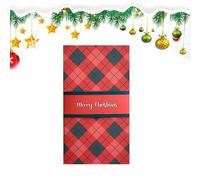 Generico Porta Biglietti di Natale Fatto a Mano - Booklet Estraibile a Cascata | Libro di Auguri per Compleanni - x Bambini Adulti Celebrazioni Festività Compleanno Riunioni