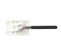 Generico Porta Carta Telescopico - Acciaio ABS 20cm | Estensibile per