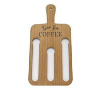Generico Porta cialde da parete, supporto per cialde,Porta caffè vintage da parete con 14 - per coffee station, espositore per dispensa, hotel, caffetteria, casa