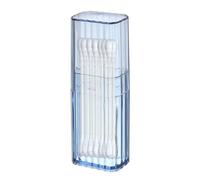 Generico Porta Cotton Fioc - Dispenser di Cotton Fioc da Viaggio | Scatola Contenitore Trasparente con Coperchio