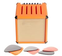 Generico Porta di chitarra, PC 1.61 pollici | Punta di stoccaggio di chitarra PI?k, supporto per pick amp mini ?uitar, Ukulele Stampato 3D UKUlele PI?k Simulazione Simulazione Desktop Ornament Regalo