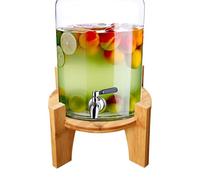 Genérico Porta Dispenser Di Bevande - Da Cucina Con Base,Porta per Acqua e Bevande | Per Eventi Catering Ristorante Bar Matrimonio Compleanno Buffet Chiesa Mercati Casa