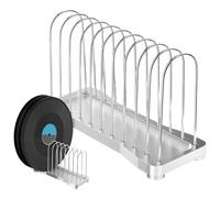 Genérico Porta file Organizer per documenti da scrivania, supporto in metallo, 10 slot da tavolo, per organizzare documenti, quaderni, libri e giornali