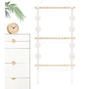 Generico Porta Fiocchi Appendibile | Organizzatore per Mollette ad Artiglio - Decorazione per Interni Scaffale Intrecciato Multilivello per Soggiorno Camera da Letto