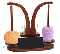 Generico Porta Gomitoli - Porta Matasse per Maglia all'Uncinetto con Spindle Rotante | Organizzatore Filo per Donne Mamme Nonne Famiglia Amici