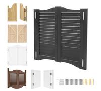 Generico Porta in Legno Massello Bar Saloon Door, Cucina Ristorante Partizione, Porte del caffè con Cerniere in Metallo, Porte a Mezza Vita per Decorazioni per la Casa, Porta per Corridoio
