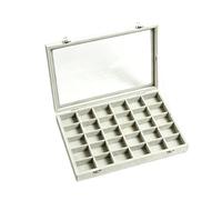 Generico Porta Orecchini Organizer - Porta Collane 30 Scomparti - Vassoio Per Orecchini Pendenti | per Donne, Ragazze, Collezionisti, Camera da, Fiera 'Artigianato, Boutique, Salone, Dormitorio