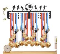 Generico Porta | Organizzatore Di Trofei A Tema Calcio,Scaffale da Parete per Premi di Corsa - Per Corridori Nuotatori Ginnasti Vincitori Trofei Camera Ufficio Palestra Soggiorno Casa