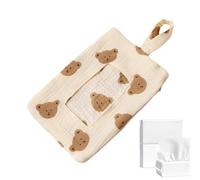 Genérico Porta pannolini - per pannolini ricaricabile con coulisse | Custodia da viaggio per un facile accesso e blocco 'umidità, supporti per bambini per campeggio, multicolore, bear