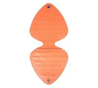 Generico Porta plettri per basso, porta plettri per chitarra, Clip per riporre i plettri per chitarra acustica, Borsa per plettri per chitarra in pelle PU, borsa per per chitarra portatile per chitar