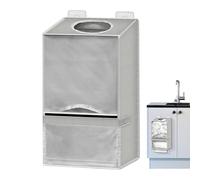 Generico Porta Sacchetti,Organizer da Parete e Accessorio Cucina | Organizer per Sacchetti della Spazzatura,per Cucina, Dispensa, Porta, Bagno, Lavanderia, Garage, Campeggio e Camper
