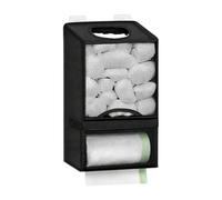 Generico Porta Sacchetti per Spazzatura,Organizer Cucina a Parete,Distributore di Immnondizia | per Cucina, Dispensa, Porta, Bagno, Lavanderia, Garage, Campeggio e Camper