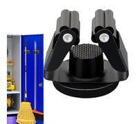 Generico Porta Scopa Magnetico Antiruggine - Metallo Resistente Da 50 G, Supporto Per Carichi Pesanti, Organizer Per Appendere Strumenti, Multiuso Per Sistemi Di Stoccaggio | Locali Tecnici Spazi E