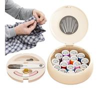 Generico Porta Spilli Magnetico per Cucito | Porta Aghi Magnetico con Custodia,Astuccio con per Spilli,per Cucito Ricamo Casa Ufficio e Hobby Creativi