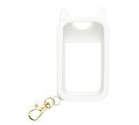 Generico Porta Spray Per Mani | Borsa In Silicone Con Orecchie - Astuccio Elegante Con Portachiavi,per Donne Uomini Viaggio Outdoor Auto Spiaggia Parco Scuola Centro Commerciale Zaino