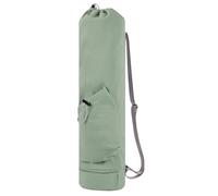 Generico Porta Tappetino Yoga Borsa for tappetino da yoga con tasca for bottiglia d'acqua e borsa bagnata sul fondo. Tappetino sportivo tracolla portaoggetti multifunzionale(Green)