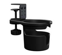 Generico Porta Tazze da Scrivania - Supporto Bevande Antigoccia | Supporto per Bottiglia da Tavolo - per Casa Ufficio Soggiorno Balcone Portico Piscina Campeggio Camper