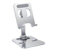 Generico Porta Telefono da Tavolo,Base Regolabile in Lega di Alluminio | Base Portatile per Smartphone | Per Ufficio Viaggio Casa Università Soggiorno Camera Da Studio Lavoro