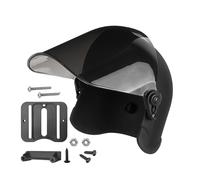 Generico Porta Telefono Per Ombrellone - Tessuto Nero Impermeabile | Visiera Protettiva Per Moto, Cappello Per Manubrio Per Bici, Piccola Attrezzatura Pratica Guida Per Lo Schermo | Strumento Id