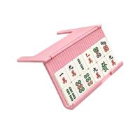 Generico Porta Tessere Per Mahjong Supporto Pieghevole Da Sotto Il Tappeto | supporti per Mahjong Per Treno Principianti Casa Viaggio Tavolo per Giocare