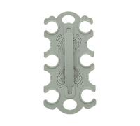 Genérico Portabevande con manico | Porta bicchieri portatile per 6 unità - Organizzatore isolato per pesca pic-nic feste esterne consegna autista