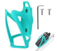 Generico Portabicchiere per Bicicletta Supporto per Borracce da Ciclismo | Attacco Regolabile con Viti e Utensile, Accessorio Ciclismo per Strada, Mountain Bike e Sedie a Rotelle