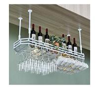 Generico Portabicchieri da Vino Regolabile, portabicchieri Rustico da soffitto per Diversi Tipi di calici, Gancio per Bicchieri da Vino, Decorazione Creativa Europea, portabicchieri per la casa, Port